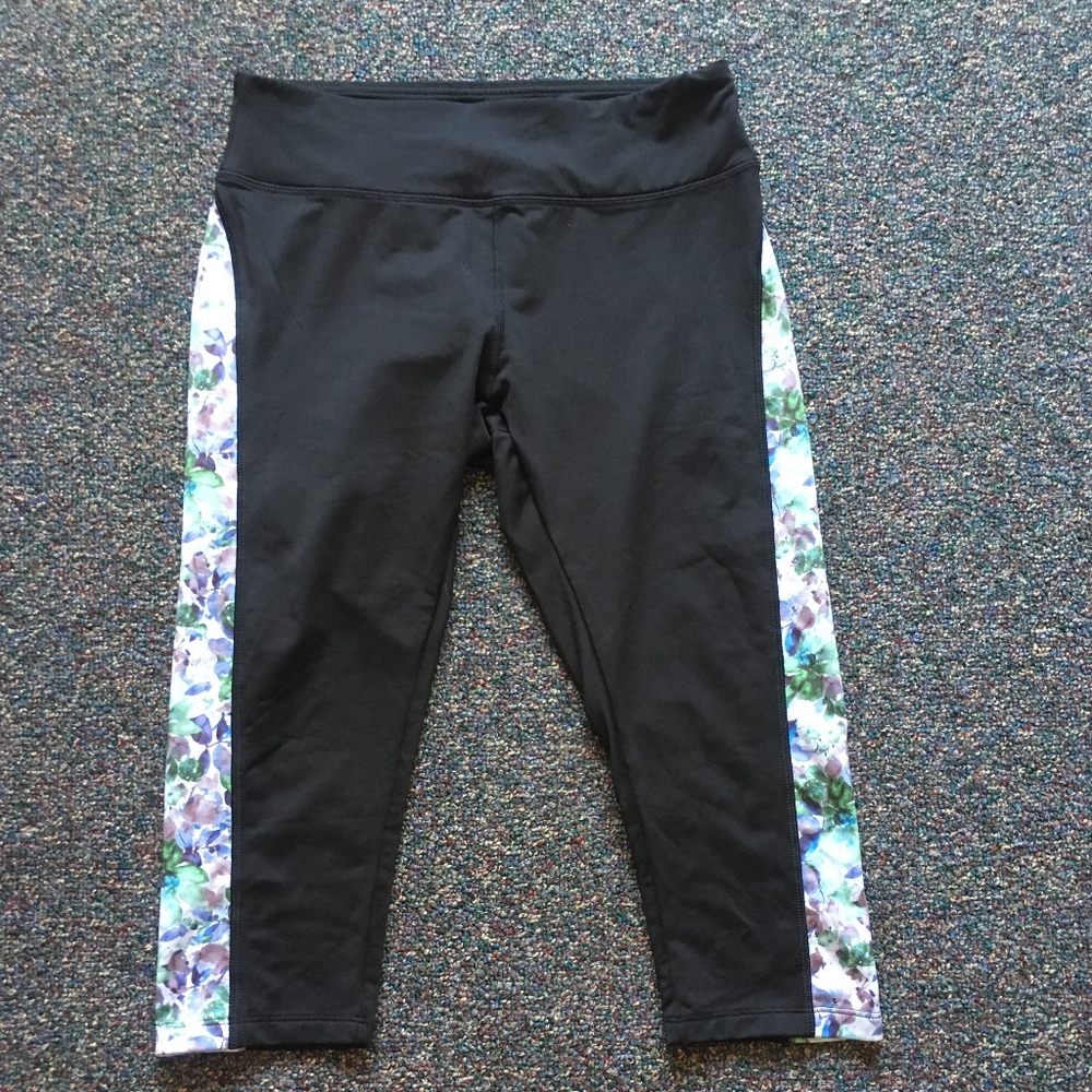 LuLa Roe Floral Workout Pants
